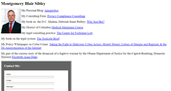 Desktop Screenshot of montgomeryblairsibley.com